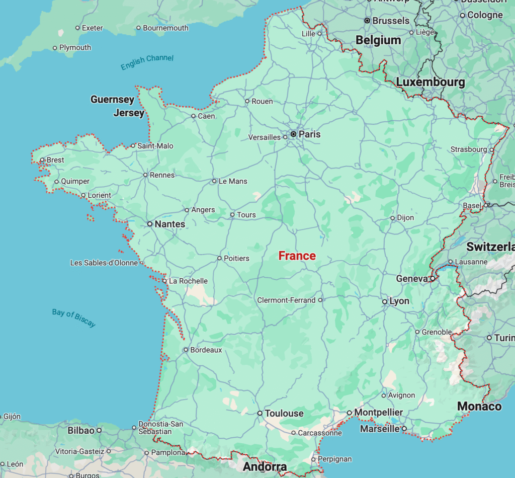 A Comprehensive Guide to the Map of France